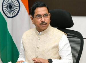 Pralhad Joshi Takes Charge of Education Ministry