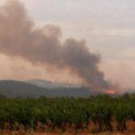 Wildfires Continue Spreading Across France And Spain