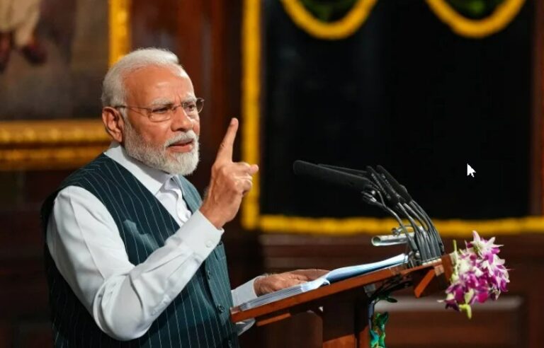 Parliament of india with PM modi
