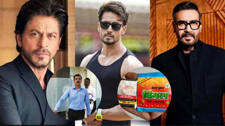 Shah Rukh Khan, Ajay Devgn and Tiger Shroff